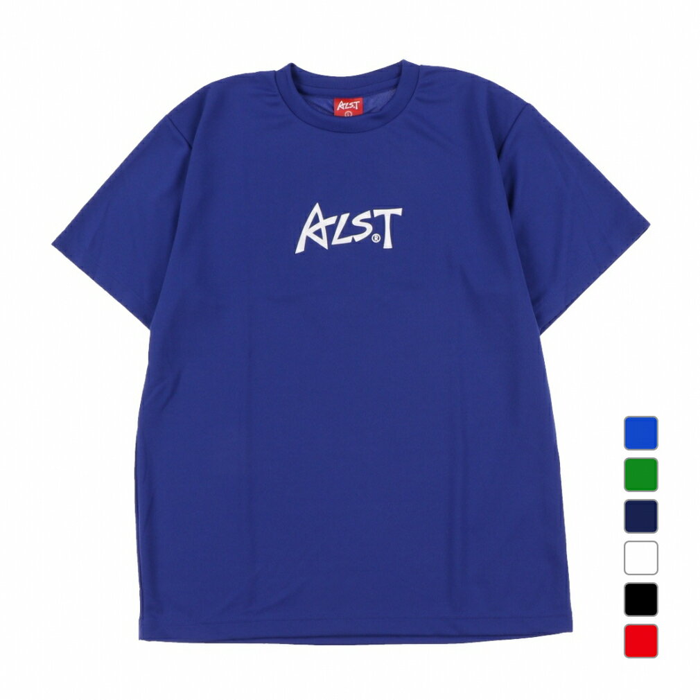 最大10％OFFクーポン 【5/30 0:00〜23:59】 アルスト メンズ レディス バレーボール 半袖Tシャツ BACK BALL GRADATION Tee バックボールグラデーションTシャツ VB23TS02 ALST