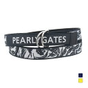 パーリーゲイツ ゴルフウェア ベルト 春 夏 ボタニカル柄テープベルト (0533282600) PEARLY GATES