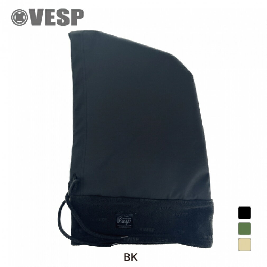 最大10％OFFクーポン 【6/18〜6/27】 ベスプ メンズ ネックウォーマー MIX FABLIC HOOD WARMER VPMN1011A VESP