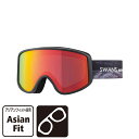 スワンズ 180 スノーゴーグル 180-MDH スキー/スノーボード ゴーグル : SMBK SWANS