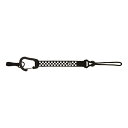 オレンジ リーシュコード LEASH CORD 130620 4002 スノーボード リーシュコード : BLACK/WHITE ORANGE