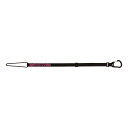 オレンジ ロングリーシュコード LONG LEASH CORD 130621 4035 スノーボード リーシュコード : BLACK/PINK ORANGE
