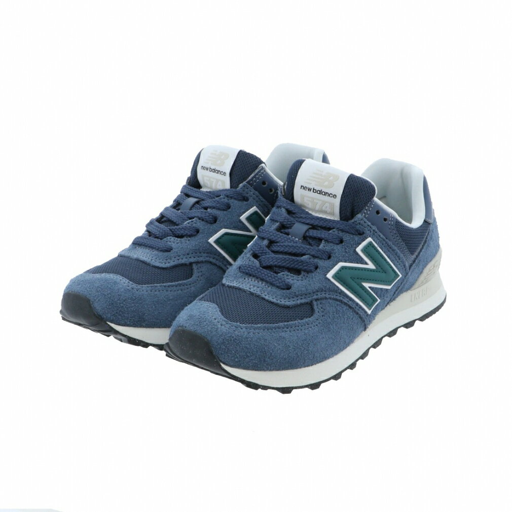 最大10％OFFクーポン 【5/18 0:00〜23:59】 ニューバランス 574 U574 SNG D スニーカー ： ネイビー×グリーン New Balance