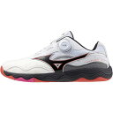 ミズノ WAVE MEDAL SP5 ウエーブメダル SP5 81GA241201 メンズ レディス 卓球 シューズ 2E : ホワイト×ブラック MIZUNO