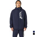 アシックス メンズ レディス バレーボール LIMO INSULATION WINDBREAKERHOODY LIMO中わたブレーカーフーディー リモ 保温 2031D593 asics