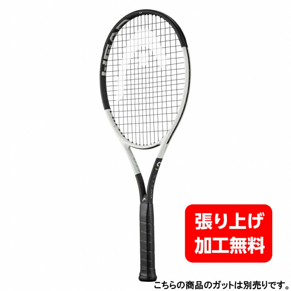 最大10％OFFクーポン 【5/18 0:00〜23:59】 ヘッド 国内正規品 Speed MP 2024 スピード エムピー 2024 236014 ノバク ジョコビッチ使用シリーズ 硬式テニス 未張りラケット : ブラック×ホワイト HEAD