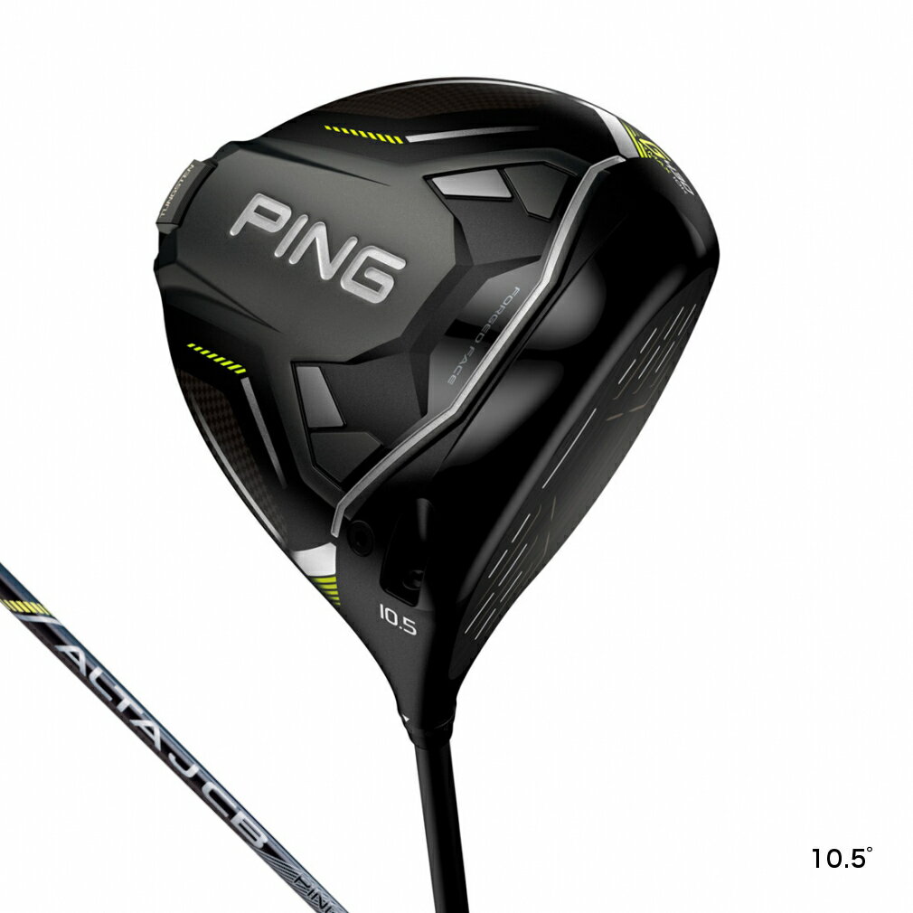 最大10％OFFクーポン 【11/20〜11/27】 ピン G430 MAX 10K ドライバー ALTA J CB BLACK ゴルフ ドライバー 2024年モデル メンズ PING