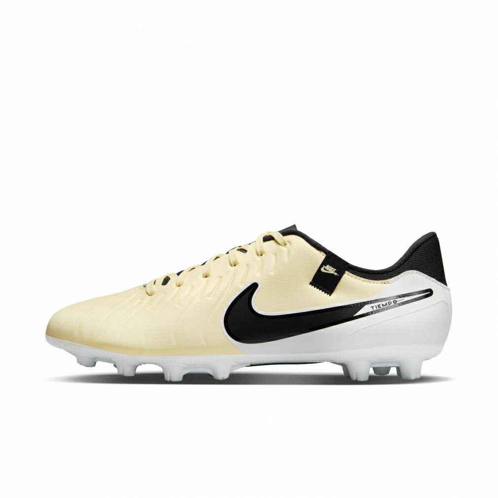 ナイキ TIEMPO LEGEND 10 ACADEMY ティエンポ レジェンド 10 アカデミー HG DV4339-700 メンズ サッカー スパイクシューズ : クリーム ブラック NIKE