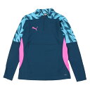 最大10%OFFクーポン 【5/9〜5/18】 プーマ メンズ サッカー/フットサル ジャージジャケット individualFINAL TR 1/4ジップトッ...