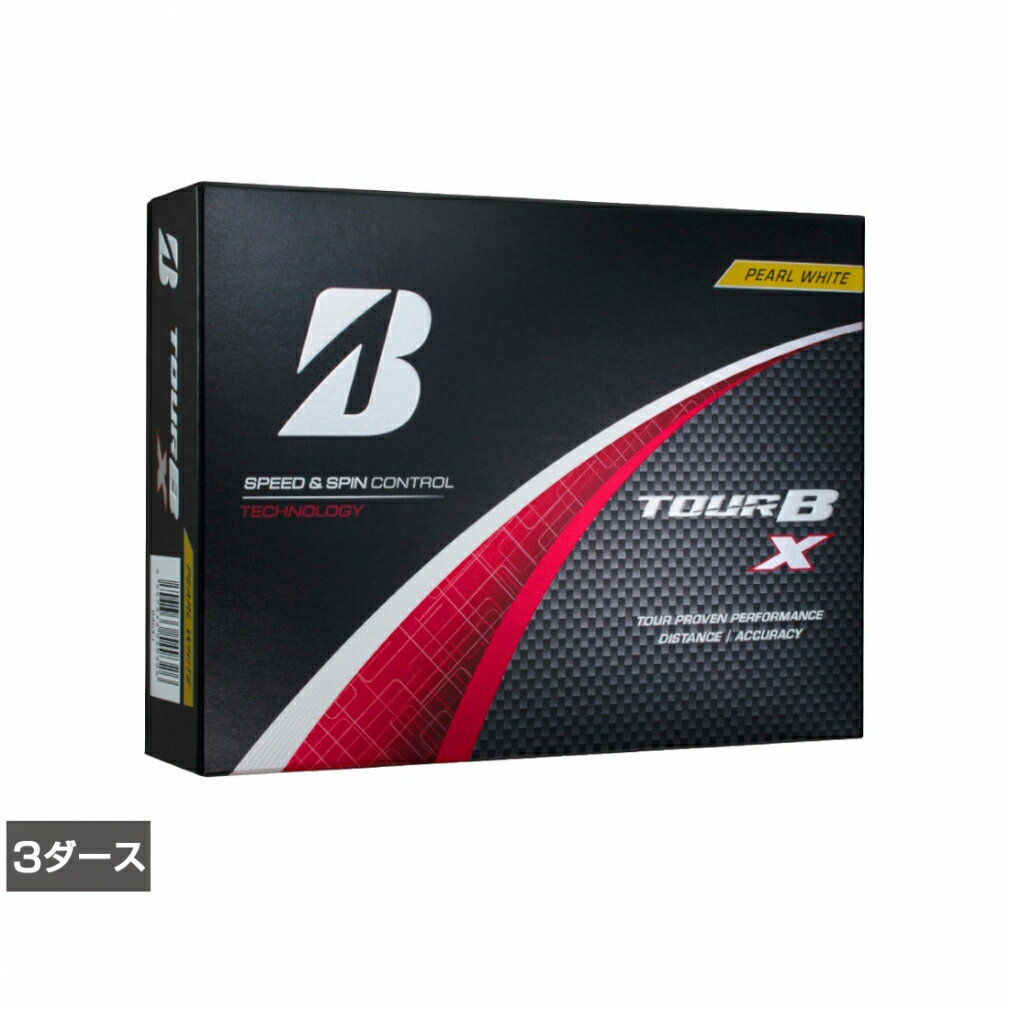 11/25限定★抽選で最大100%Pバック ブリヂストン 24 TOUR B X ツアー B X パールホワイト (B4GXJ) 3ダース(36球入) ゴルフ ...