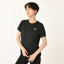 ニューバランス レディス 陸上/ランニング ショートスリーブTシャツ Athletics WT41253 : ブラック New Balance