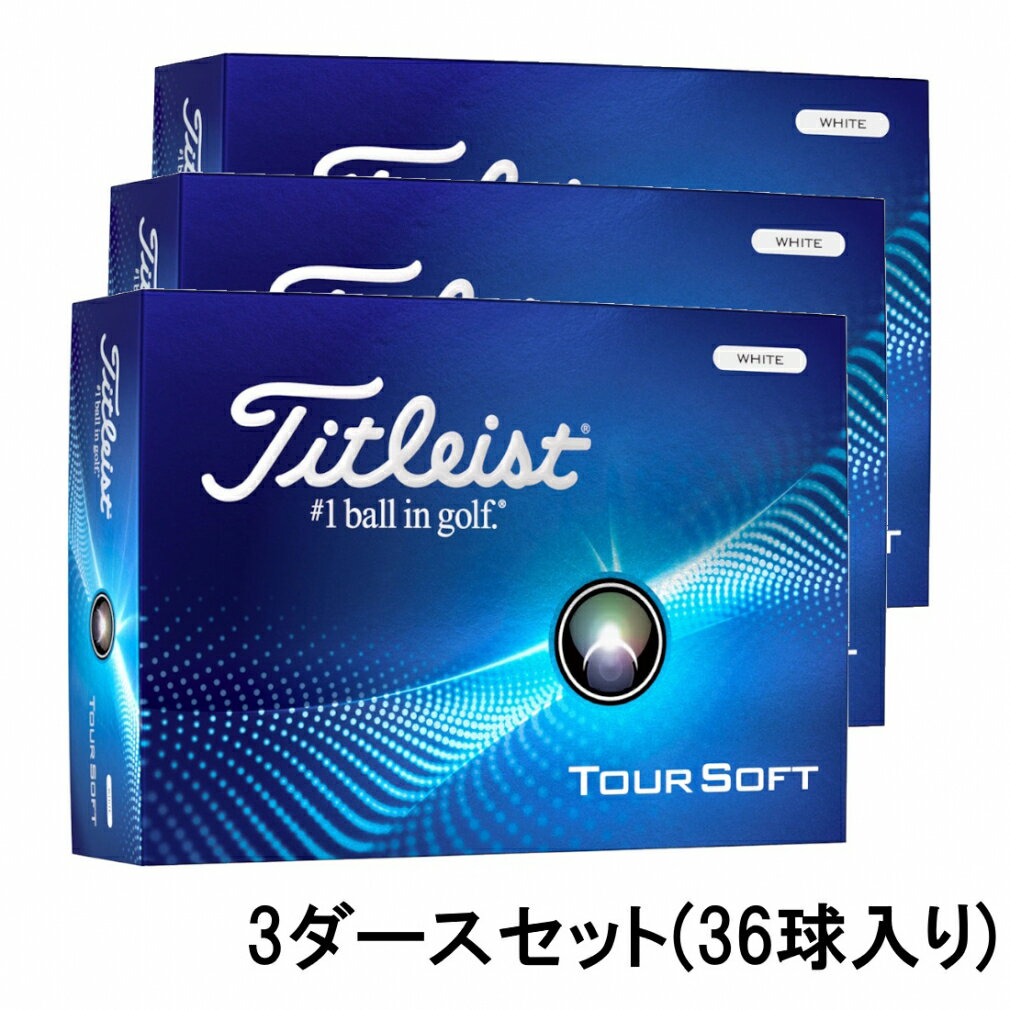 ȥꥹ TOUR SOFT 24 ĥե ۥ磻 (6665415232) 3(36)  ǧ Titleist