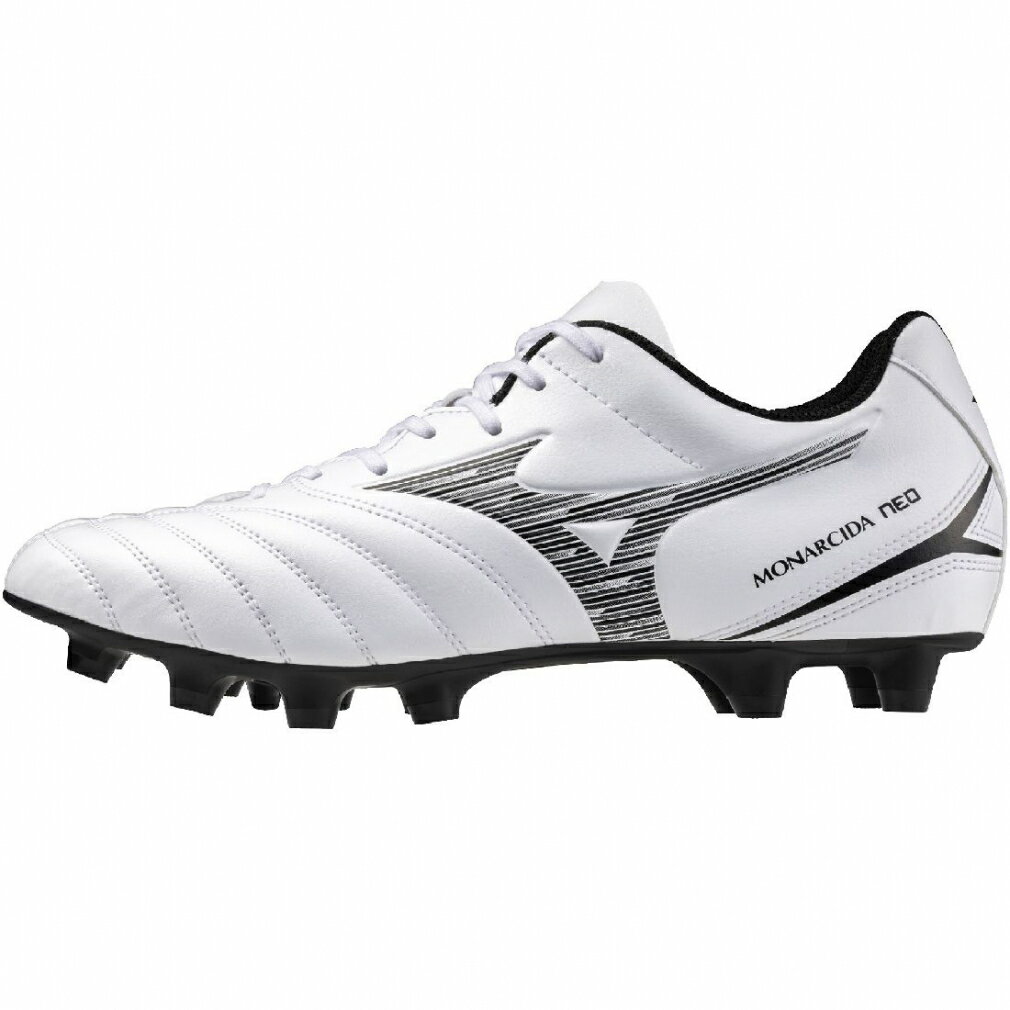 ミズノ MONARCIDA NEO III SELECT モナルシーダ ネオ 3 セレクト P1GA242509 サッカー スパイクシューズ 3E : ホワイト ブラック MIZUNO