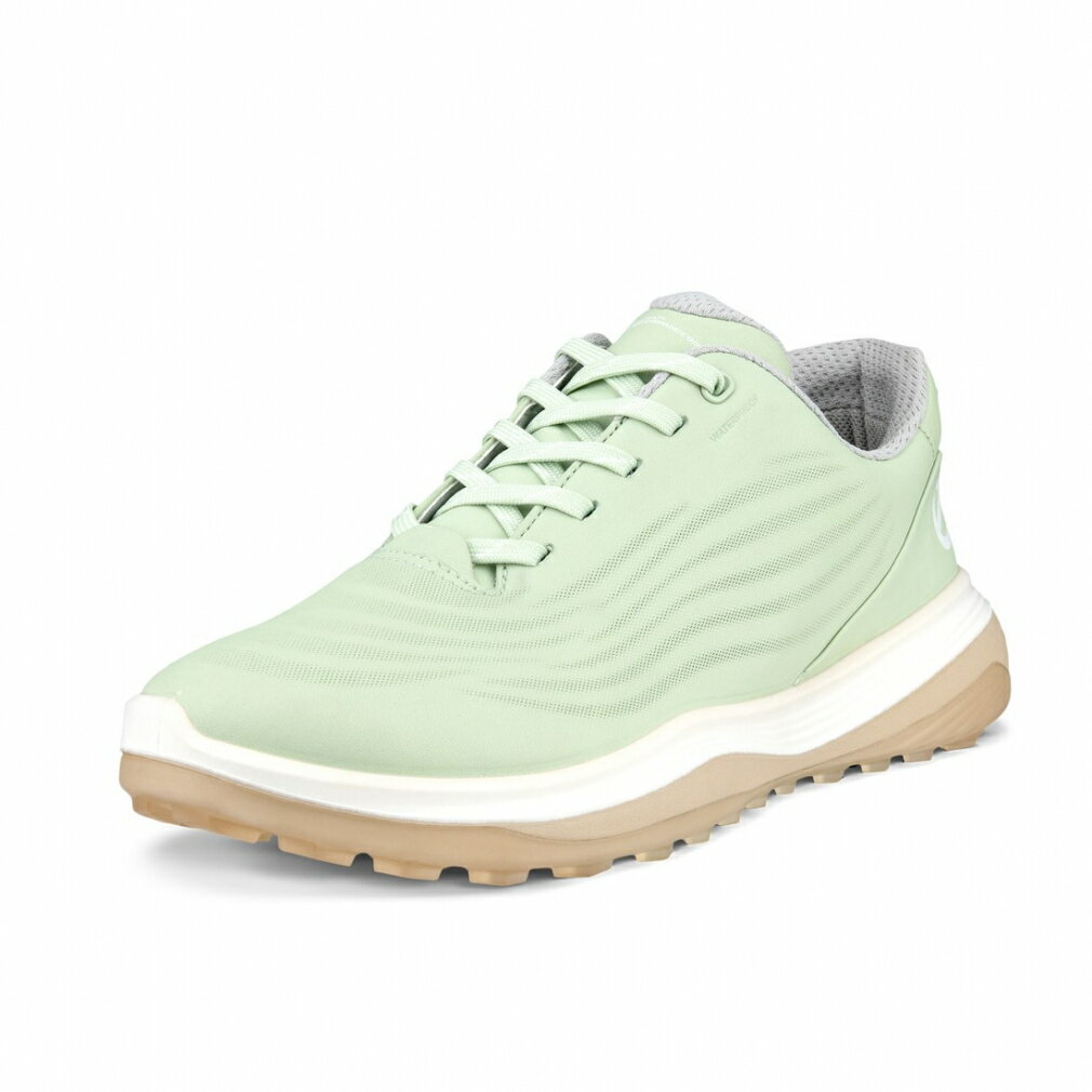 11/10限定★抽選で最大100％Pバック エコー ゴルフシューズ レディース エルティーワン LT1 (EG132753) ゴルフ シューレース式スパイクレスシューズ 3E : グリーン ECCO imbkk