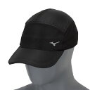 ミズノ メンズ レディス 陸上/ランニング キャップ レーシングキャップ U2MWB20109 : ブラック MIZUNO
