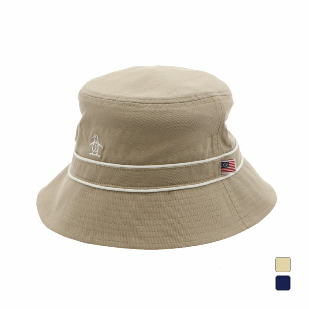 最大10％OFFクーポン 【10/14〜10/20】 マンシングウェア ゴルフウェア ハット 春 夏 ワンポイント バケットハット (MGAXJC70) メンズ Munsingwear