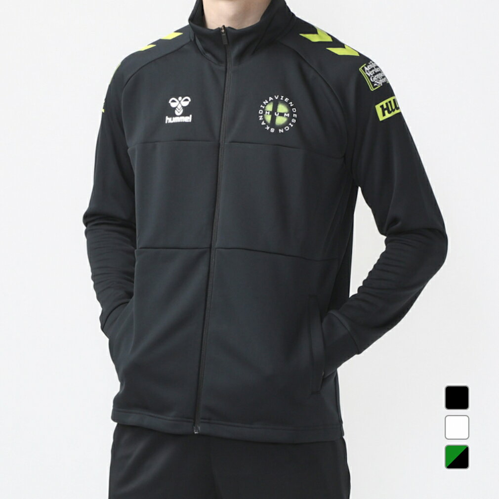 11/25限定★抽選で最大100%Pバック ヒュンメル メンズ 長袖 ジャージ ジャケット フルジップトレーニングトップ HAT2117 スポーツウェア hum...