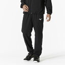 ミズノ メンズ レディス テニス ウインドパンツ トレーニングクロスパンツ 62JDB01009 : ブラック MIZUNO