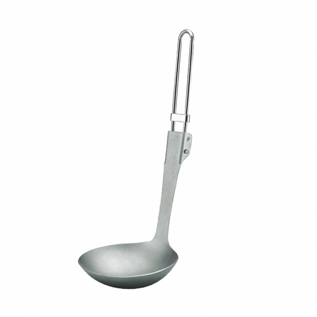 ◇軽量チタン製フォールディングレードル■使用時サイズ：7×6×16cm■収納時サイズ：7×6×9cm■重量：35g■生産国：日本アルペン alpen スポーツデポ SPORTSDEPO アウトドアーズ マウンテンズ outdoors mountains アウトドア キャンプ クッキング用品 マグ カップ