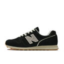 ニューバランス WL373 TN2 B レディース スニーカー ： ブラック×セピア New Balance