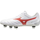 ミズノ ワイタンギ II CL R1GA240160 メンズ ラグビー スパイクシューズ 4E : ホワイト×レッド MIZUNO