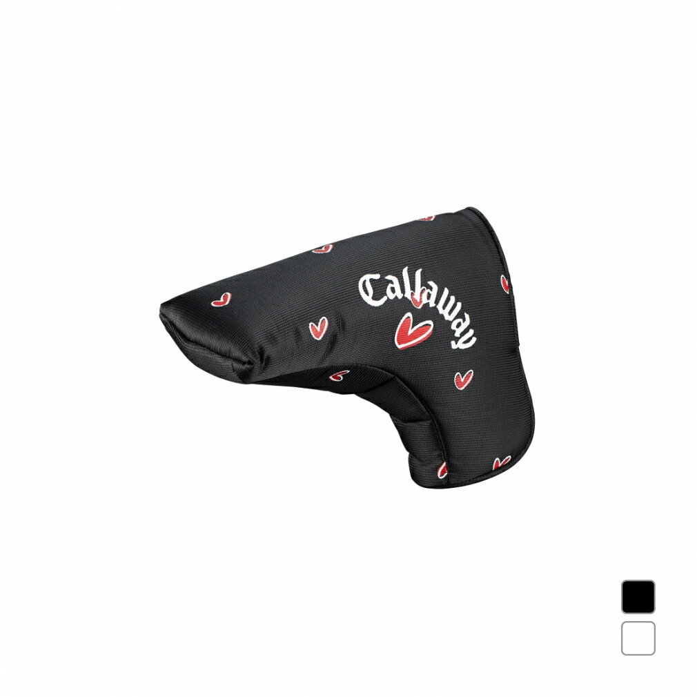 最大10％OFFクーポン 【5/18 0:00〜23:59】 キャロウェイ レディース Odyssey Love Callaway Blade Putter Cover 24 JM (7193113447) ゴルフ パターカバー Callaway