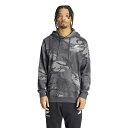 アディダス メンズ ラグビー ウォームアップウェア オールブラックス カモフラージュ パーカー IW0242 : ダークグレー adidas