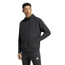 アディダス メンズ ラグビー ウォームアップシャツ オールブラックス Z.N.E. ウーブン フルジップパーカー IW0247 adidas