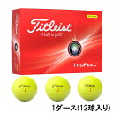 ^CgXg 24 TRUFEEL YELLOW 24 gD[tB[ CG[ (6665415645) St F 1_[X(12) Titleist