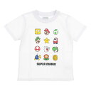 買えば買うほど★最大10％OFFクーポン ファインプラス ジュニア キッズ 子供 半袖 Tシャツ マリオ KIDS キャラアンドアイテム Tシャツ 22863124 00 スポーツウェア ： ホワイト FINE PLUS