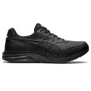 アシックス GEL-FUNWALKER 1291A041 001 メンズ ウォーキングシューズ スニーカー ： ブラック×ブラック asics