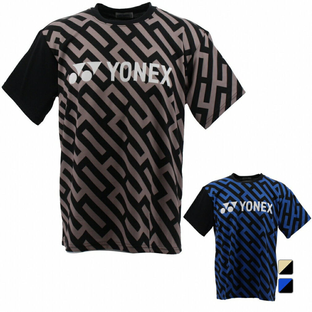 ヨネックス メンズ レディス テニス 半袖Tシャツ グラフィックTシャツ ユニプラクティスTシャツ ユニセックスTシャツ RWAP2401 YONEX