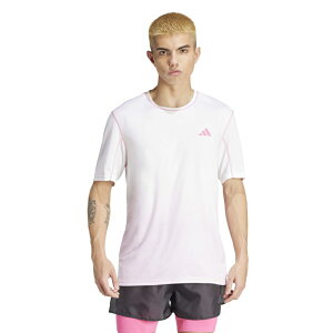 アディダス メンズ 陸上/ランニング 東京 ランニング 半袖Tシャツ 東京マラソンTシャツ IP3554 : ピンク adidas