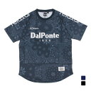 ダウポンチ メンズ サッカー/フットサル 半袖シャツ バンダナ柄昇華プリントプラクティスシャツ DPZRXG022 DalPonte