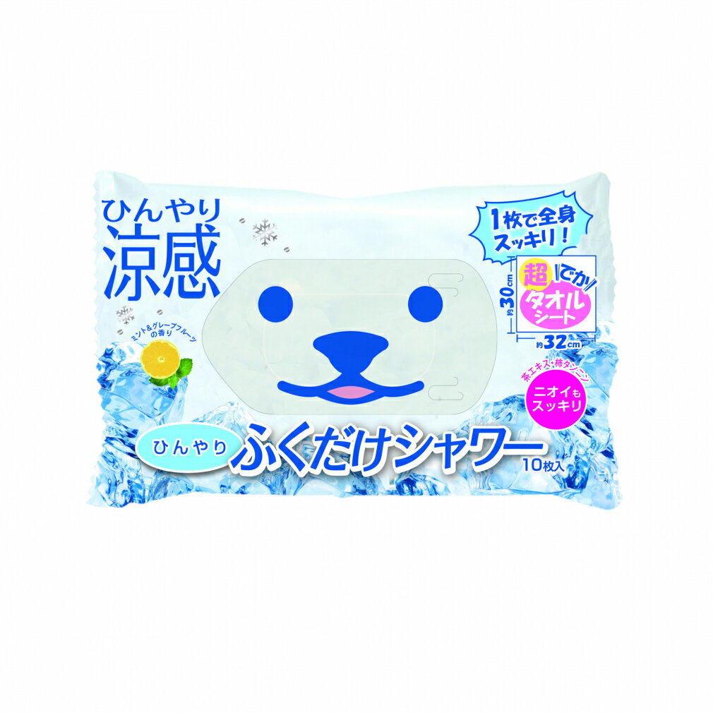 最大10％OFFクーポン 【11/30〜12/1】 ひんやりふくだけシャワー ミント＆グレープフルーツの香り 31560