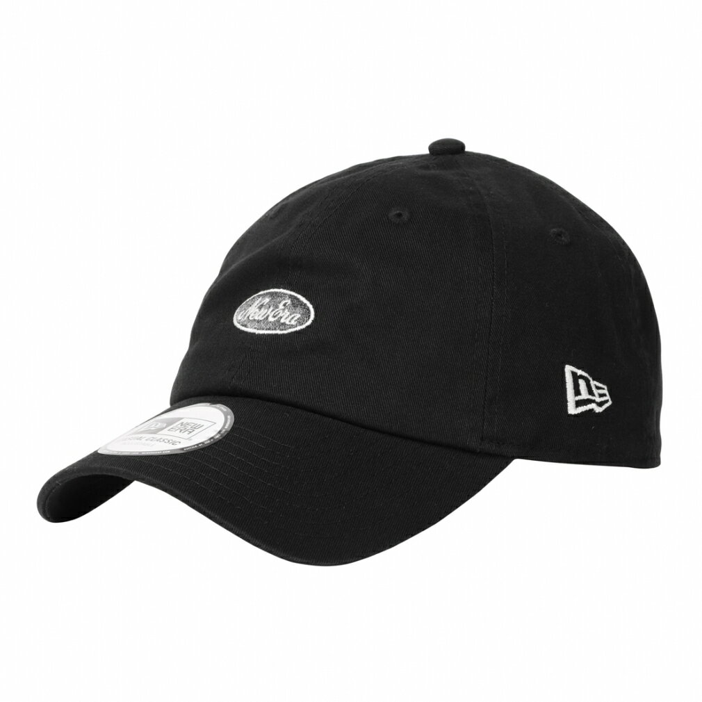 ニューエラ カジュアルクラシック Oval Logo ブラック キャップ 14109517 帽子 NEW ERA