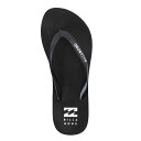 ビラボン FLIP FLOPS BE013925 BLK レディース マリン ビーチサンダル : ブラック BILLABONG