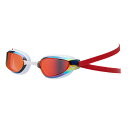 ミズノ 競泳用限定ゴーグル(クッション一体成型) N3JEB53199 メンズ レディス 水泳 ゴーグル/小物 : ブルー×レッド MIZUNO