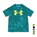 アンダーアーマー ジュニア キッズ 子供 半袖 機能 Tシャツ UAテック ビッグロゴプリント ショートスリーブTシャツ 1363278 スポーツウェア UNDER ARMOUR yoridori