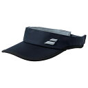 バボラ レディス テニス サンバイザー CLUB VISOR BWC3730C 吸水速乾・UV機能 : ネイビー BabolaT