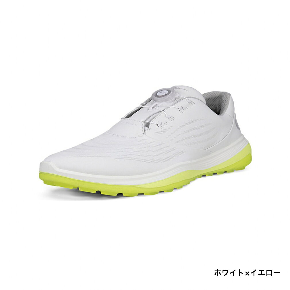 最大10％OFFクーポン 【11/30〜12/1】 エコー ゴルフシューズ エルティーワン ボア LT1 BOA (EG132274) メンズ ゴルフ ダイヤル式スパイクレスシューズ 3E ECCO imbkk