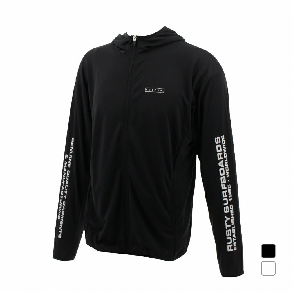 11/25限定★抽選で最大100%Pバック ラスティー メンズ マリン ラッシュガード UVパーカー 914468 RUSTY