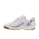アンブロ UMBRO やわらかコントロールサッカーシューズIN UU4XJB55WR ジュニア(キッズ・子供) フットサル シューズ : ホワイト×レッド UM...