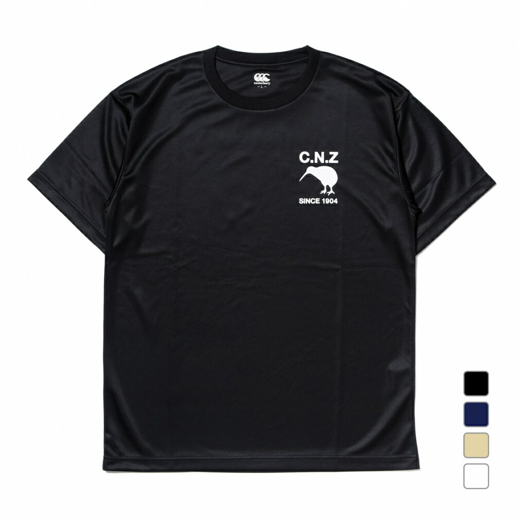 ◇このTシャツは、吸汗速乾性に優れ、衣服内を常にドライで快適な状態へ近づけてくれるFLEXCOOL CONTROL(フレックスクールコントロール)を使用しています。背にプリントで施されたニュージーランドの国鳥である「KIWI」(キウイ)モチーフがアグリー風にデザインされています。アグリーとは1970年代当時、NZ代表の活躍もあり、ラグビーが世界的に普及しました。カンタベリーにも世界中のクラブチームからラグビージャージのオーダーが入るようになり、いろんな色や柄のチームジャージを作ると同時に、生産時に生地の切れ端も大量にでるようになりました。そこでカンタベリーは、その残った切れ端を縫い合わせてジャージを作り、町のラグビースクールに寄贈したという逸話があります。そしてそれは、アグリー(醜い)と呼ばれ、その唯一無二のジャージはラグビー選手にも人気のファッションアイテムになり、今ではカンタベリーのアイデンティティの1つになっています。普段使いはもちろん、あらゆるスポーツにおすすめです。■カラー(メーカー表記):ベージュ(34:カーキ)ネイビー(29:ネイビー)ホワイト(10:ホワイト)ブラック(19:ブラック)■素材:ポリエステル100%■生産国:中国■2024年モデル■標準対応サイズM:身長/165-175cm 胸囲/88-96cmL:身長/170-180cm 胸囲/92-100cmXL(LL・O):身長/175-185cm 胸囲/96-104cm2XL(3L・XO):身長/180-185cm 胸囲/100-108cm■商品実寸サイズサイズM　メンズL　メンズXL　メンズ2XL　メンズ着丈63cm68cm72cm76cm肩幅44cm48cm52cm57cm袖丈20cm21cm22cm23cm身幅48cm52cm56cm60cmメーカー希望小売価格はメーカー商品タグに基づいて掲載していますアルペン alpen スポーツデポ SPORTSDEPO ラグビー ウェア ラグビーウェア ジャージ シャツ 半袖シャツ 練習着