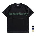 カンタベリー メンズ ラグビー 半袖シャツ FLEXCOOL CONTROL T-SHIRT フレックスクール コントロール Tシャツ RA34151 吸汗速乾...