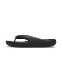 クロックス メロウ リカバリー フリップ 208437-001 マリン ビーチサンダル リカバリーサンダル : ブラック crocs
