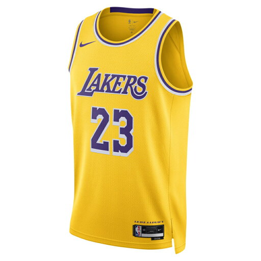 ナイキ メンズ レディス バスケットボール ロサンゼルス レイカーズ アイコン エディション 2022/23 Dri-FIT NBA スウィングマン ジャージー DN2009-733 NIKE ナイキ メンズ レディス バスケットボール ロサンゼルス レイカーズ アイコン エディション 2022/23 Dri-FIT NBA スウィングマン ジャージー DN2009-733 NIKE