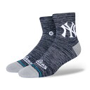 スタンス ソックス 靴下 YANKEES TWIST QTR A356A22YAN #NVY : ネイビー STANCE(4)