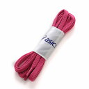 アシックス フラットシューレース太タイプ ピンク 110cm バスケットボール 靴紐 (TXX117) asics