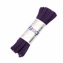 アシックス フラットシューレース太タイプ パープル 130cm バスケットボール 靴紐 (TXX117) asics